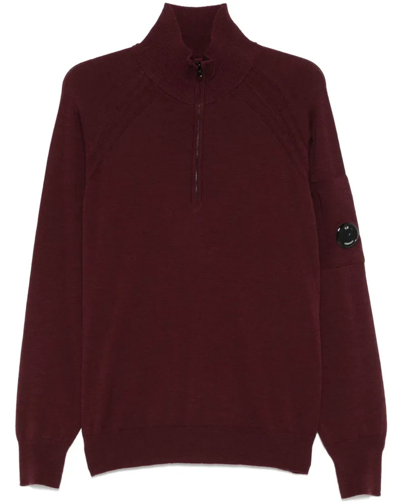 C.P. Company Pullover mit Reißverschluss - Rot Rot