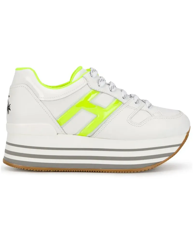 Hogan Maxi H222' Sneakers - Weiß Weiß