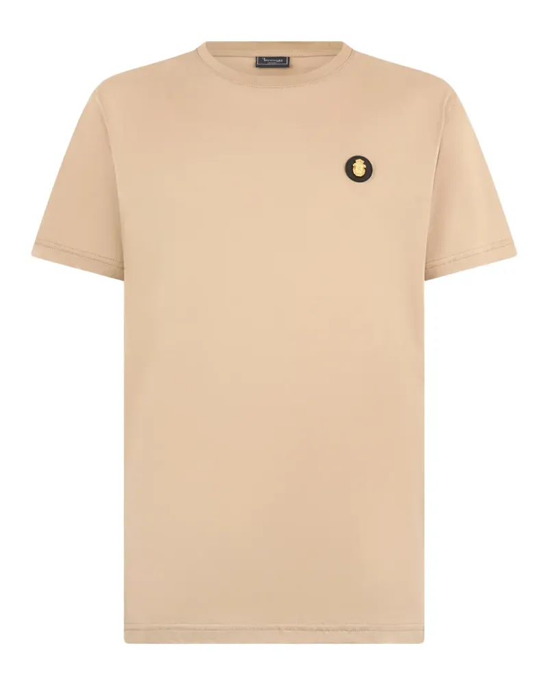 Billionaire T-Shirt mit Rundhalsausschnitt - Nude Nude