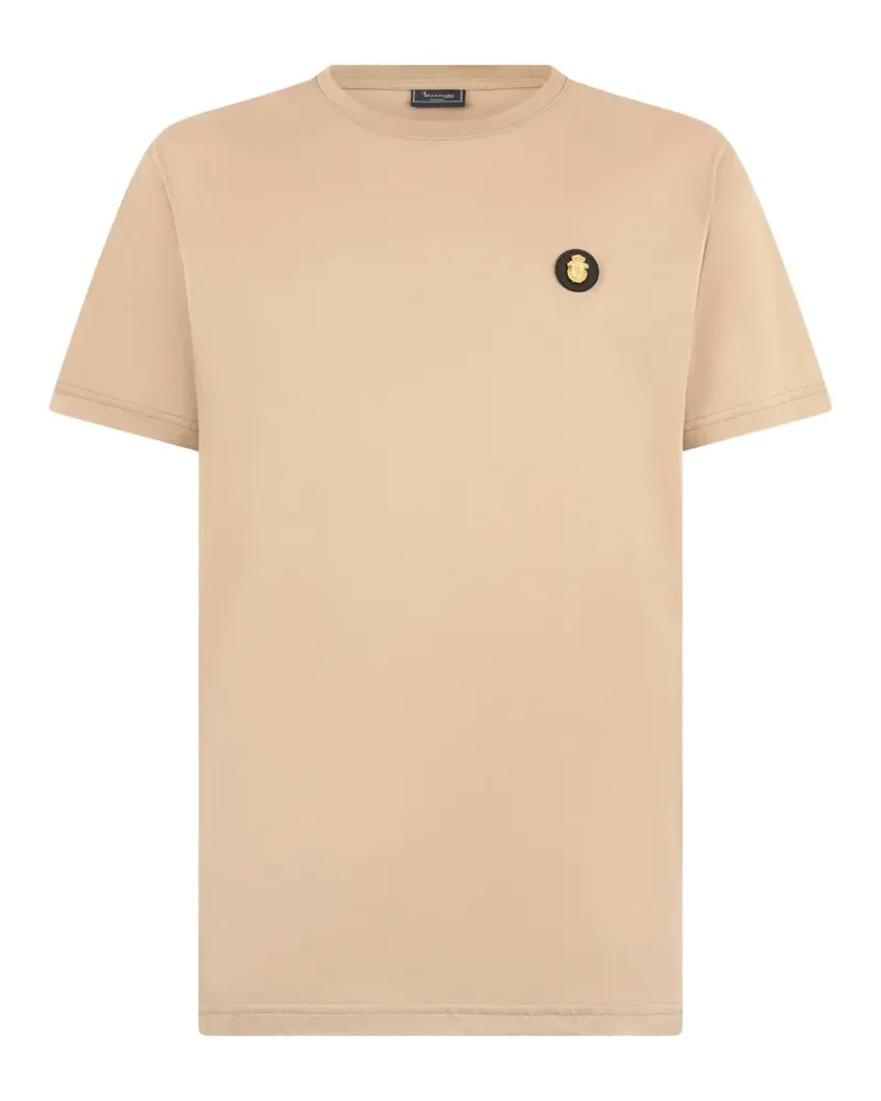 Billionaire T-Shirt mit Rundhalsausschnitt - Nude Nude