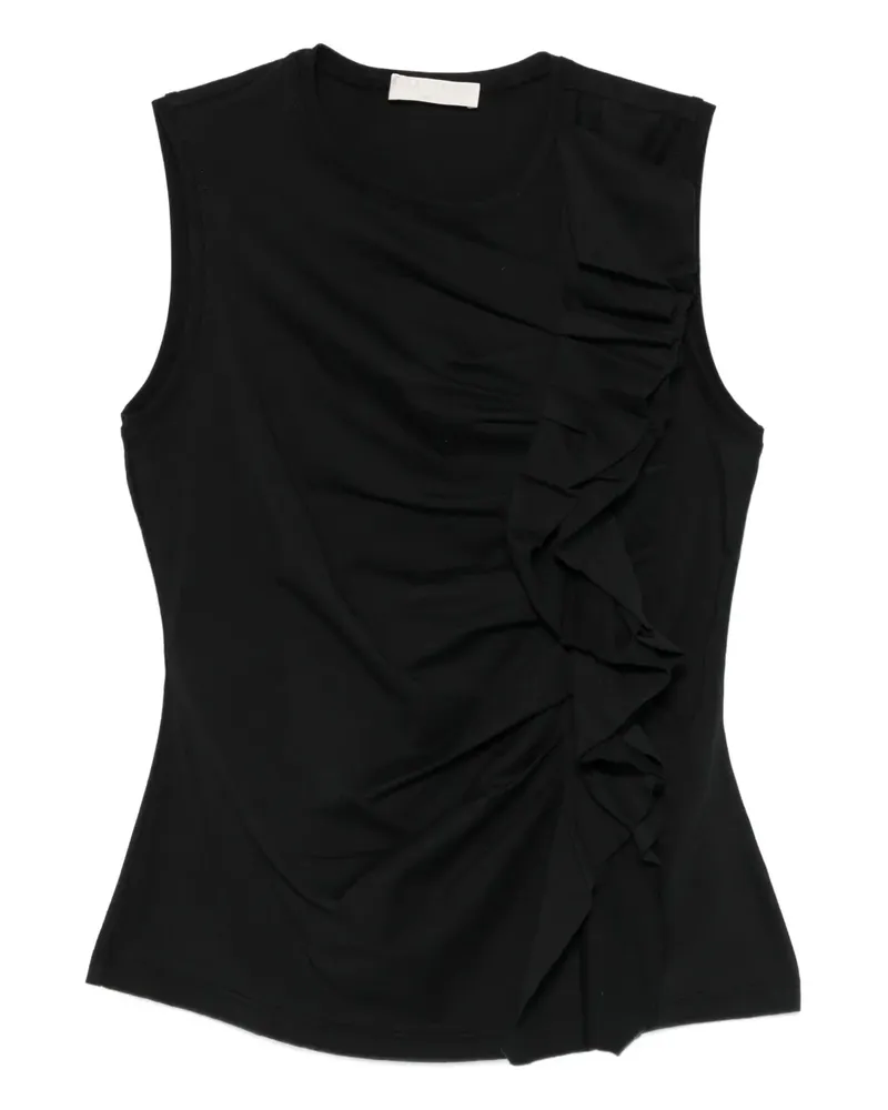 Ulla Johnson Clio ruffled tank top - Schwarz Schwarz