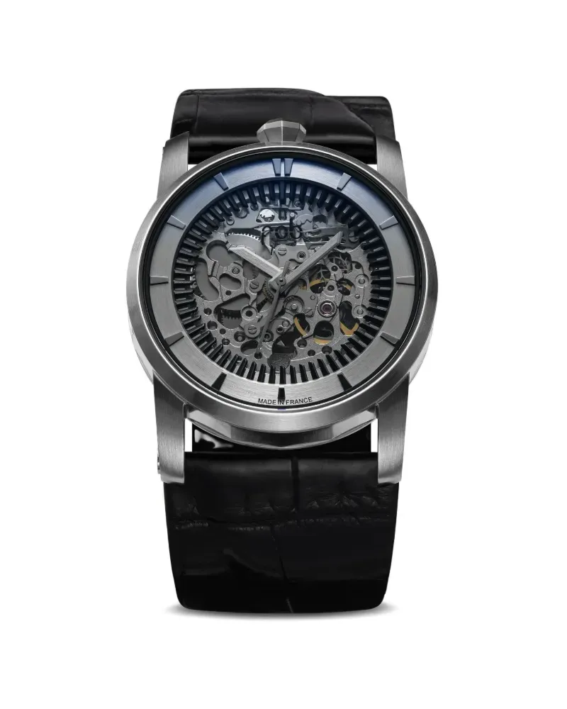 fob Paris Edelstahl 41mm - Silber Silber