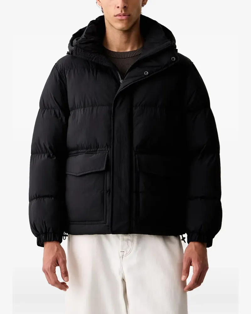 Marc O'Polo quilted hooded jacket - Schwarz Schwarz