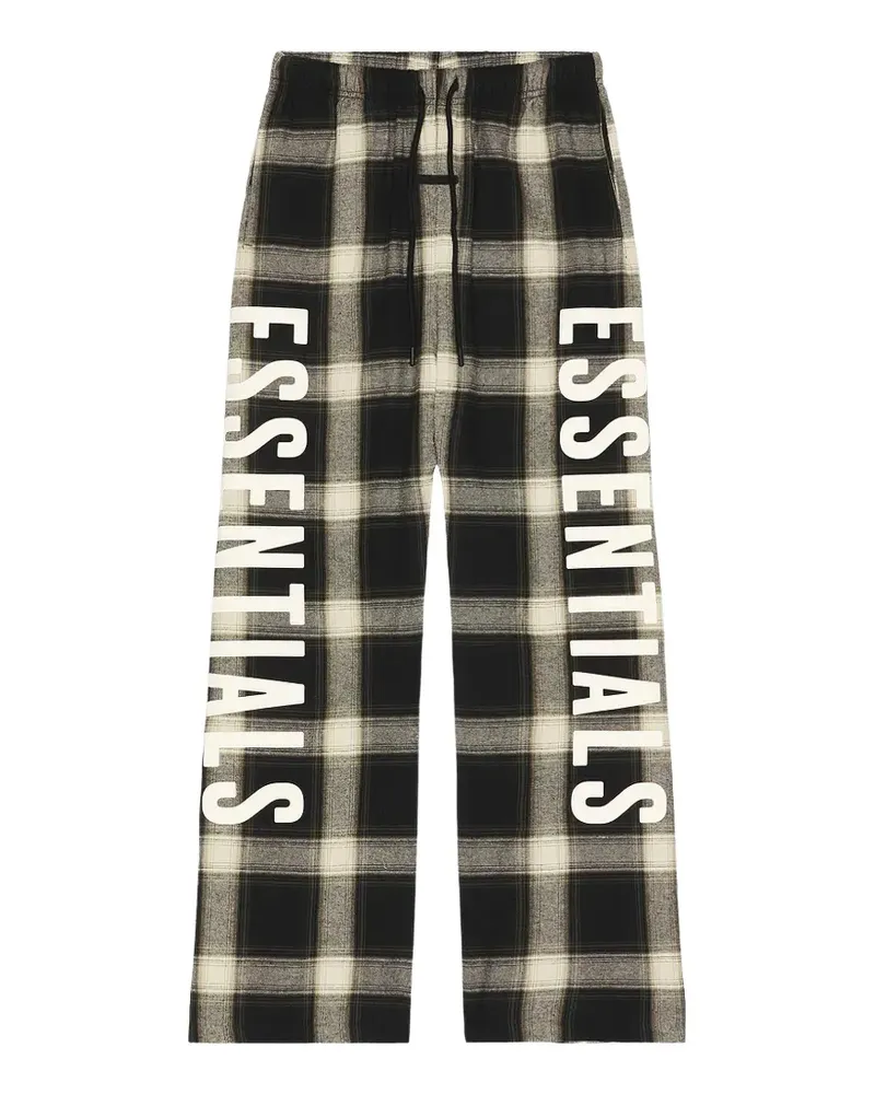Fear of God Essentials plaid-check trousers - Grau Grau