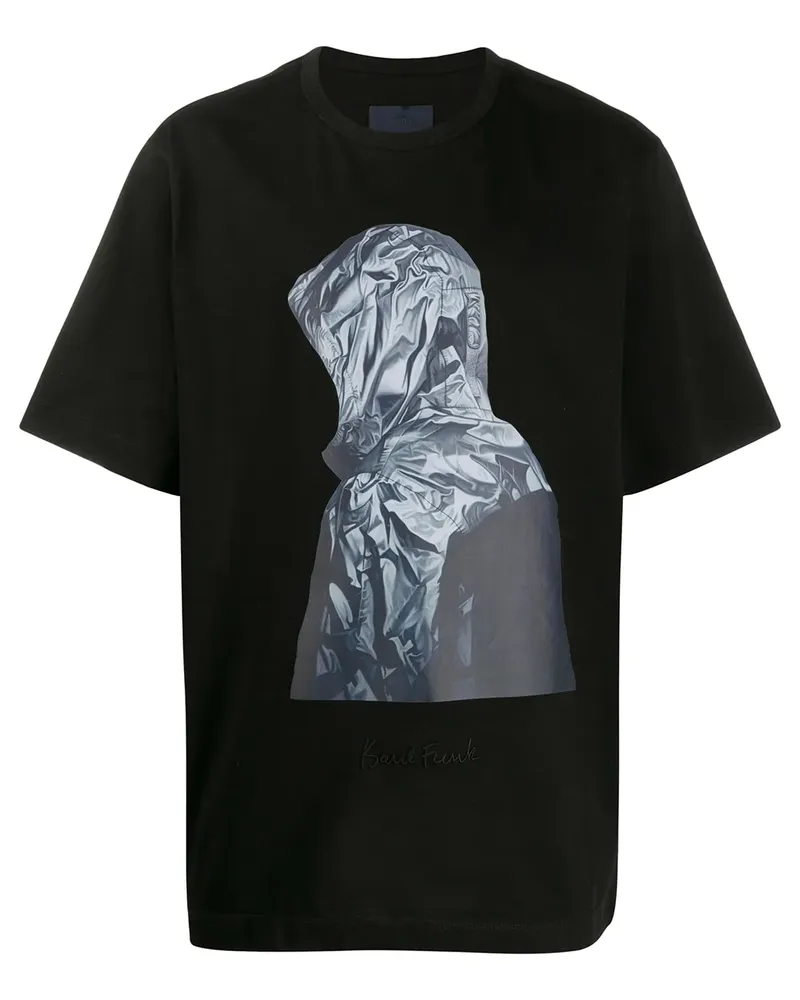 JUUN.J T-Shirt mit Print - Schwarz Schwarz