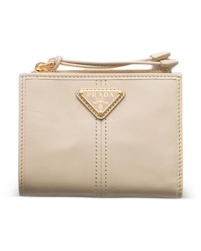 Prada Kleines Portemonnaie - Nude Nude
