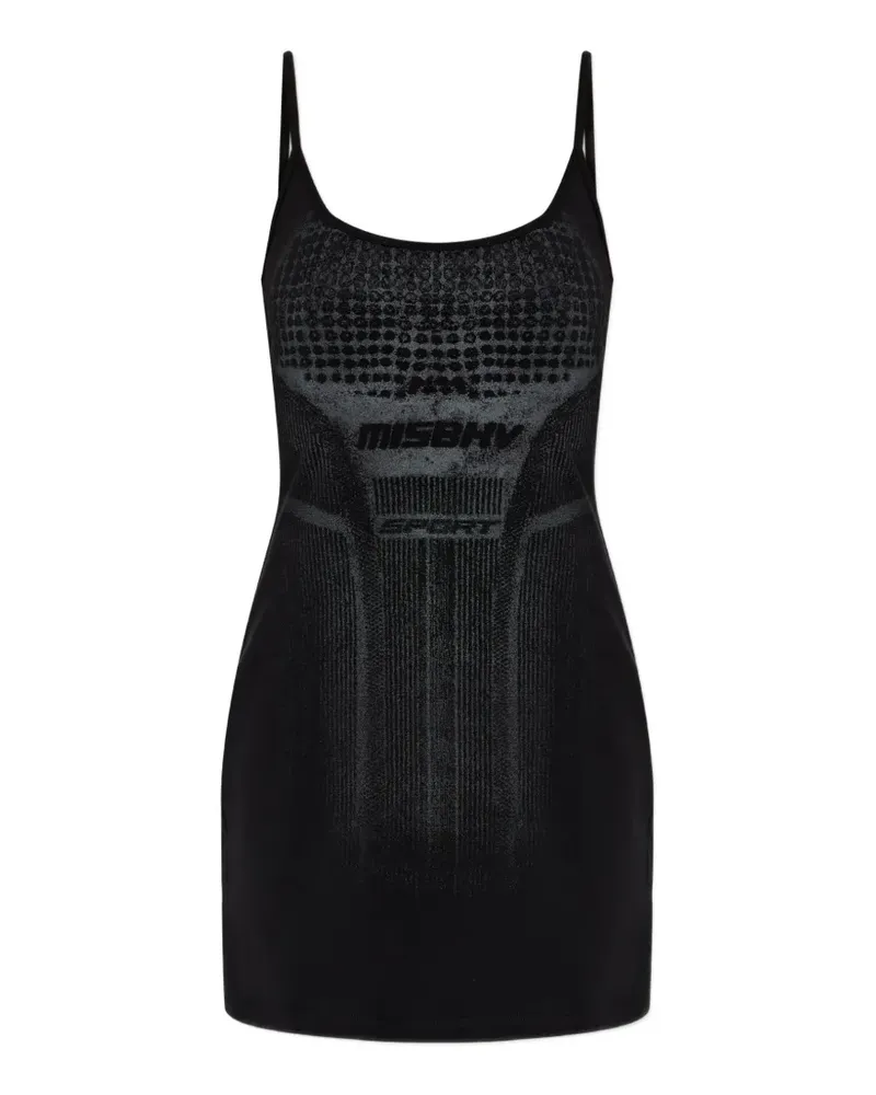 MISBHV Minikleid mit Logo - Schwarz Schwarz