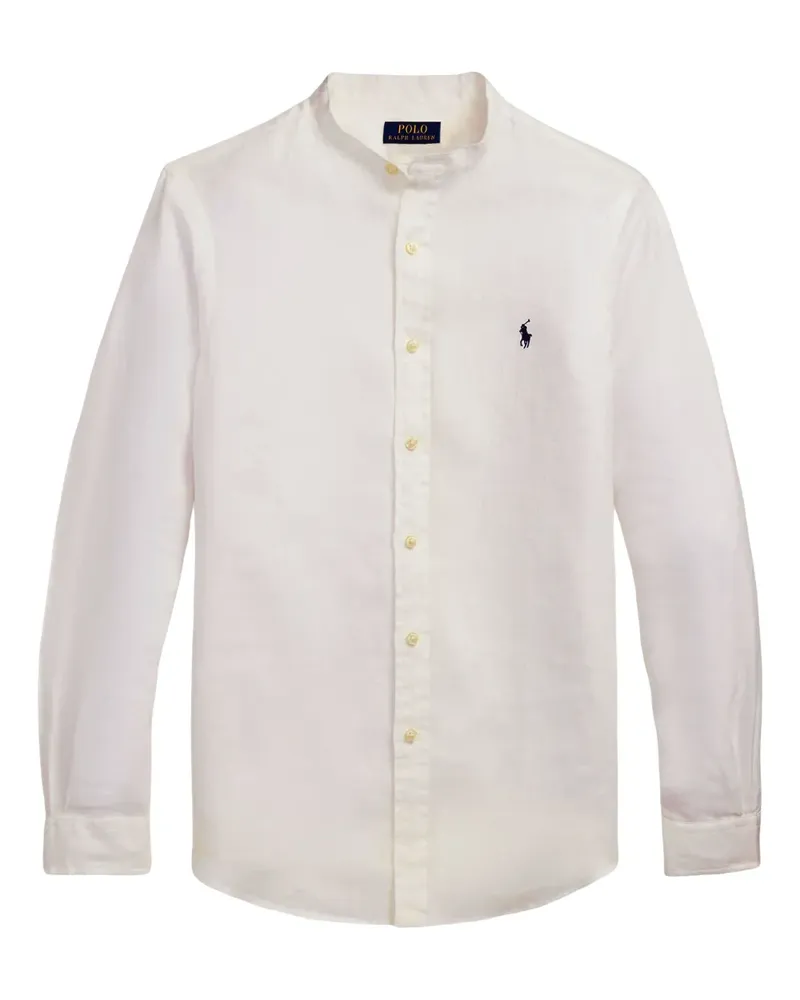 Ralph Lauren Hemd aus Leinen - Weiß Weiß