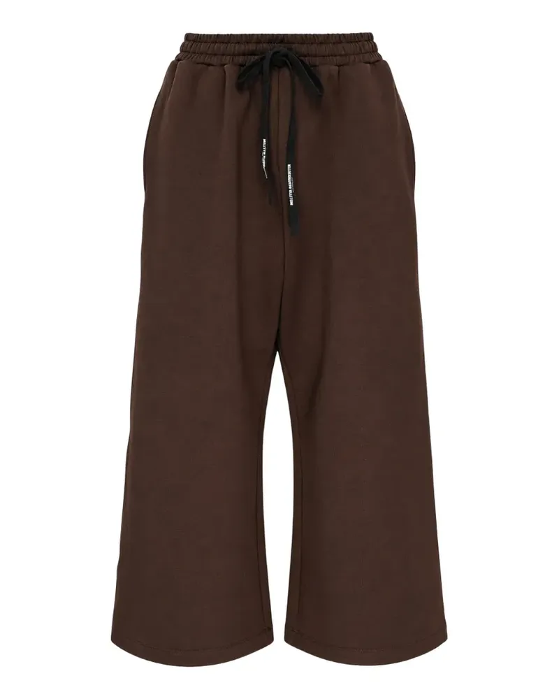 Melitta Baumeister drawstring-waist track pants - Braun Braun