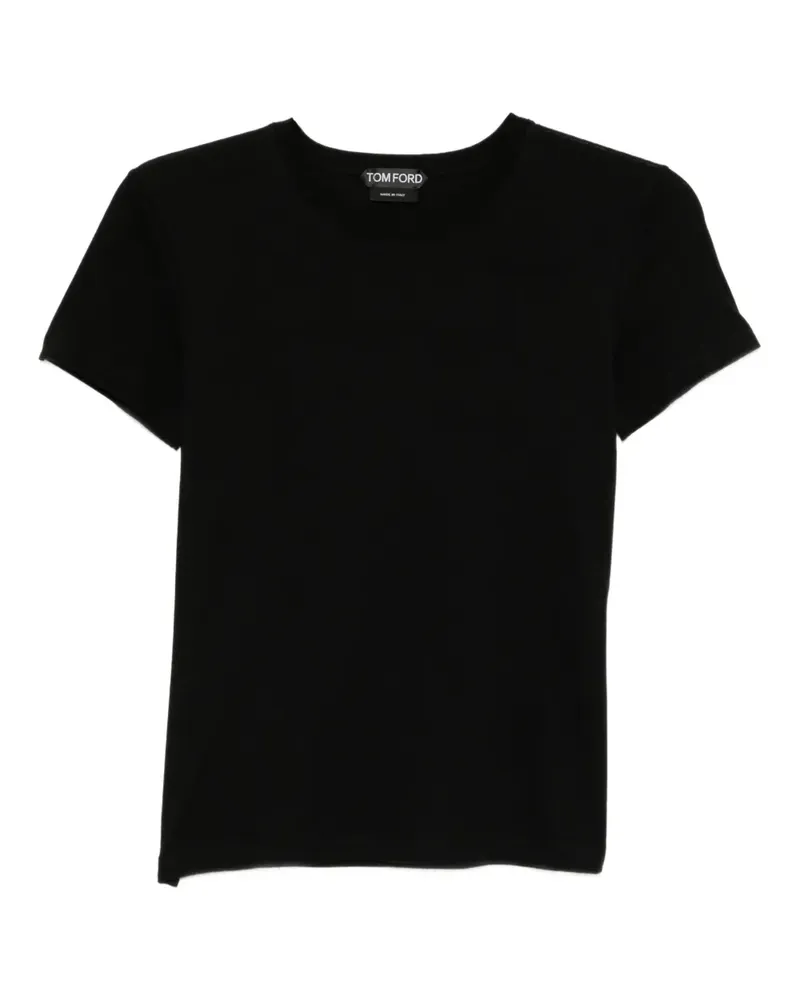 Tom Ford Klassisches T-Shirt - Schwarz Schwarz