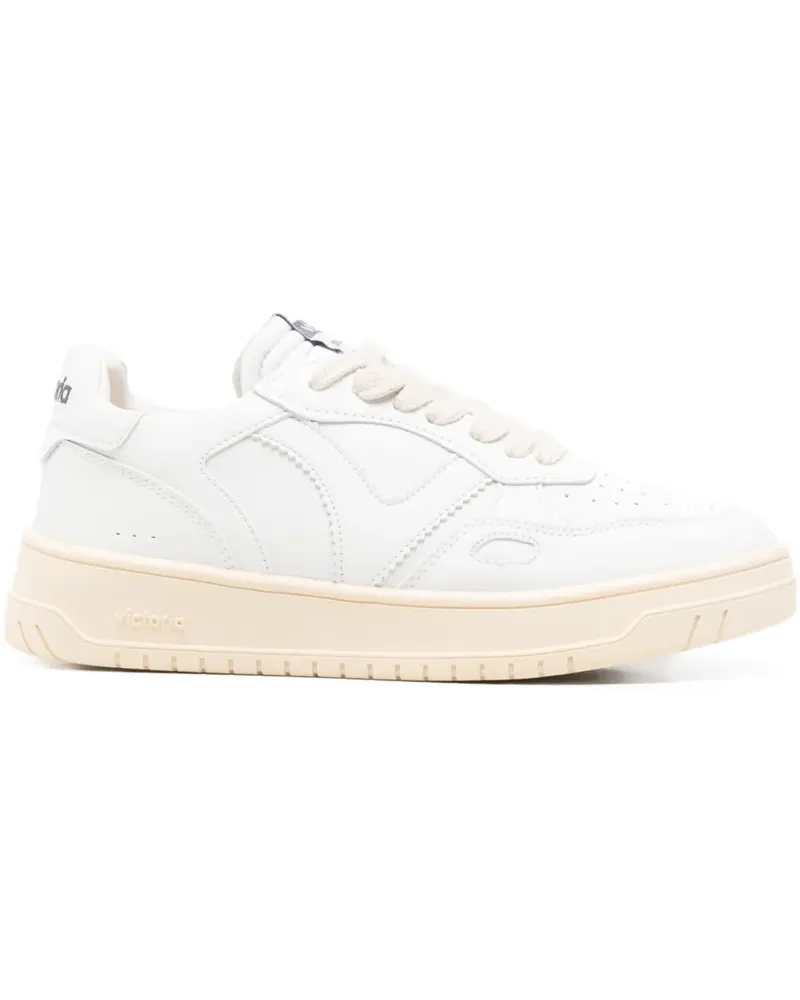 Victoria Sneakers aus Leder - Weiß Weiß