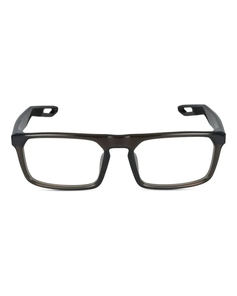 Nike Brille mit eckigem Gestell - Grau Grau