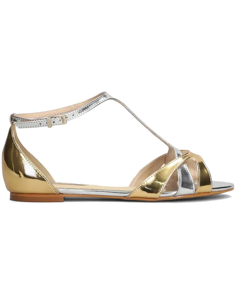 Werner Sandalen im Metallic-Look - Silber Silber