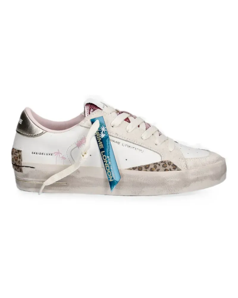 Crime Sk8 Deluxe lace-up sneakers - Weiß Weiß