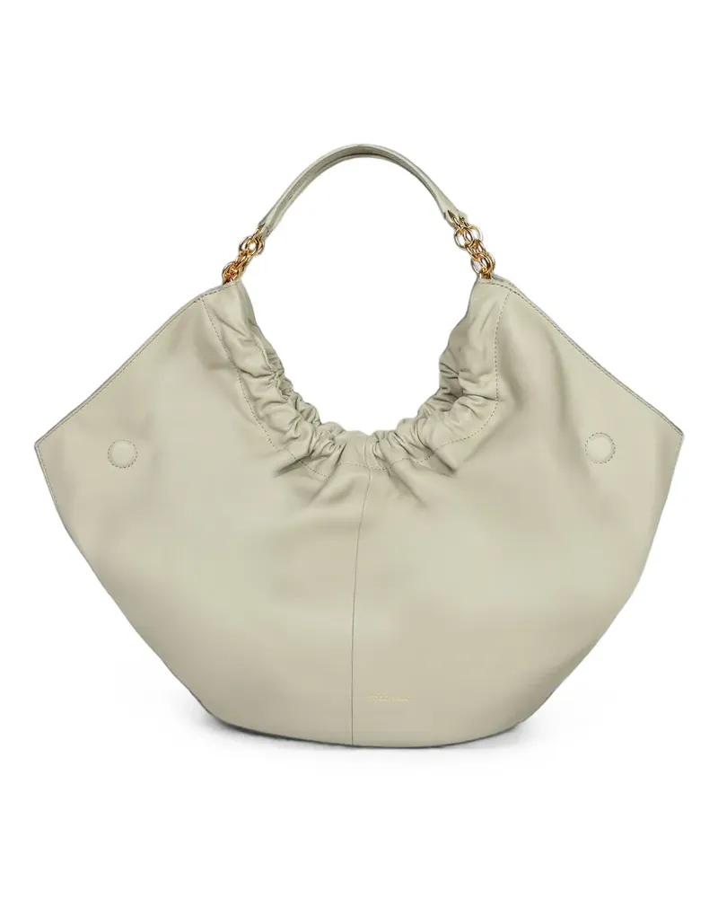 Coccinelle Shopper mit Raffungen - Weiß Weiß
