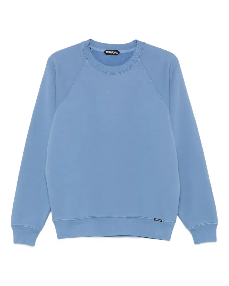 Tom Ford Sweatshirt mit Raglanärmeln - Blau Blau