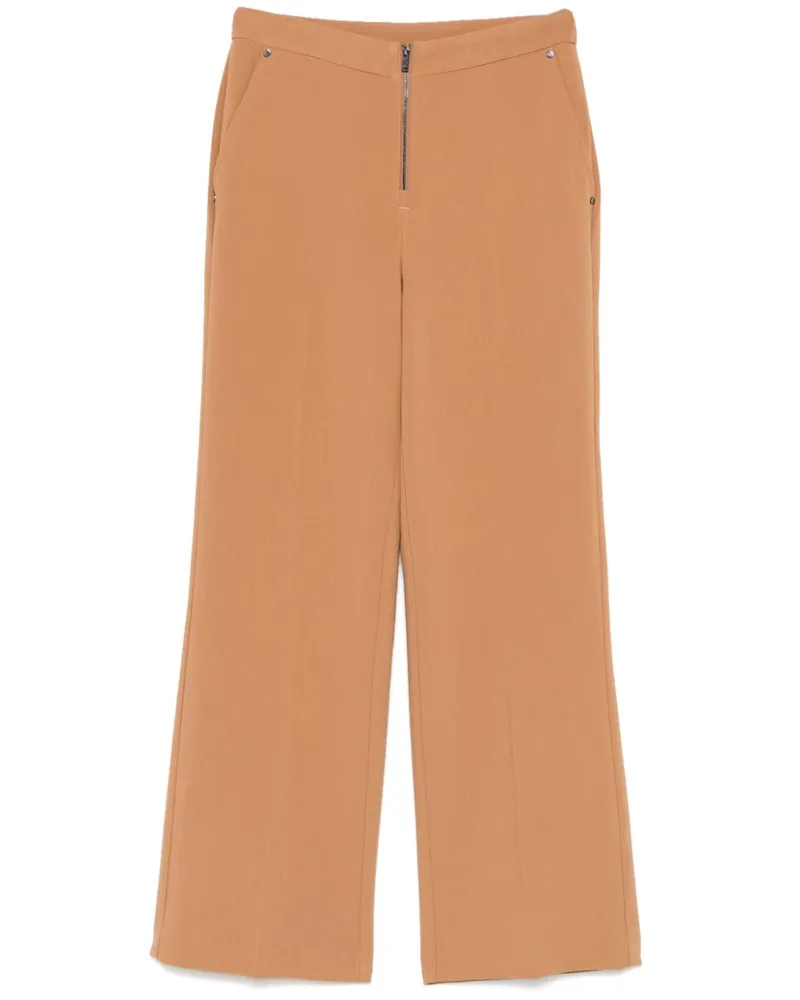 DKNY Hose mit weitem Bein - Braun Braun
