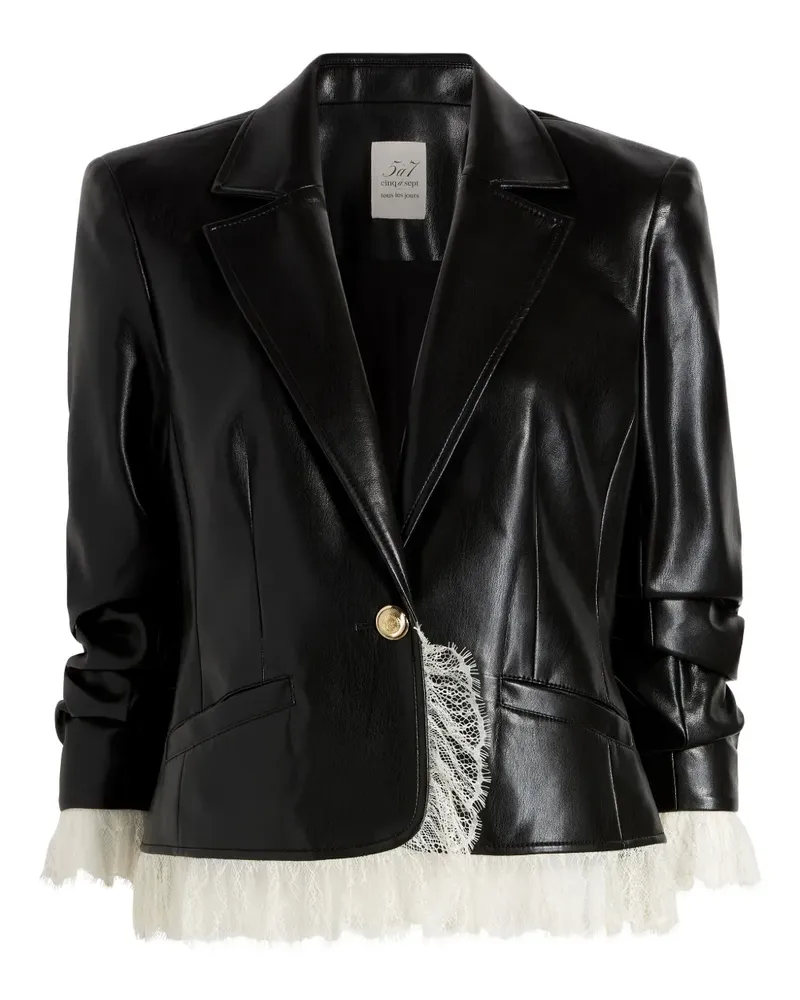 Cinq à Sept Le Petit Roxie Blazer - Schwarz Schwarz