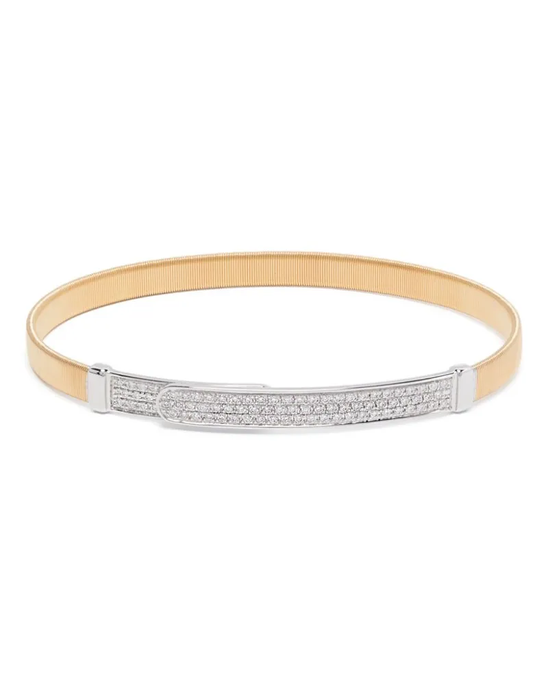 Marco Bicego 18kt Gelbgoldarmband mit Diamanten Gold