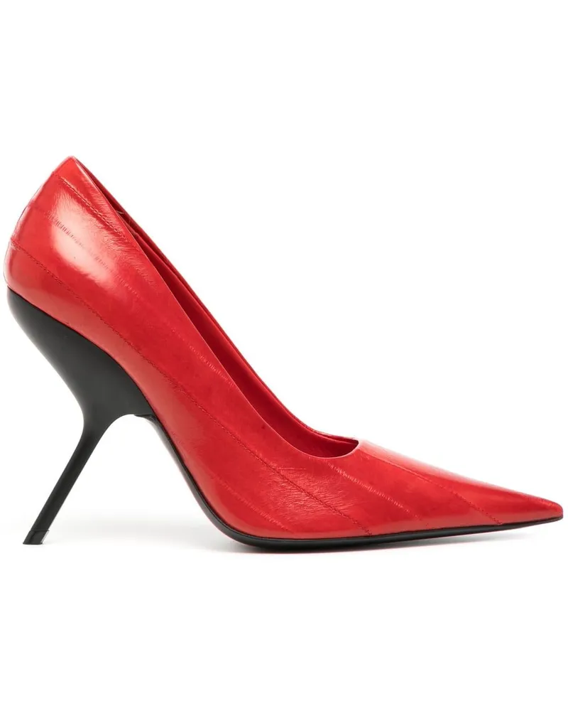 Ferragamo Eva Pumps 105mm Rot