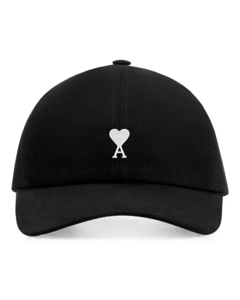 AMI Paris Ami de Coeur Baseballkappe - Schwarz Schwarz