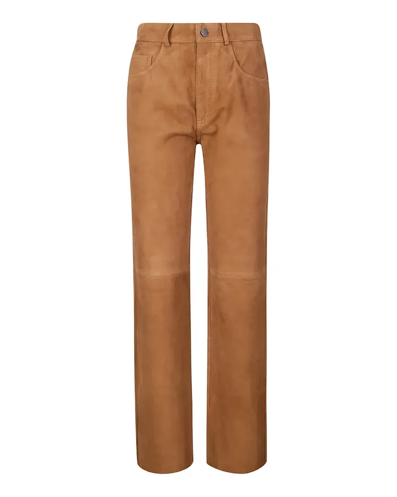 Haikure suede trousers - Braun Braun