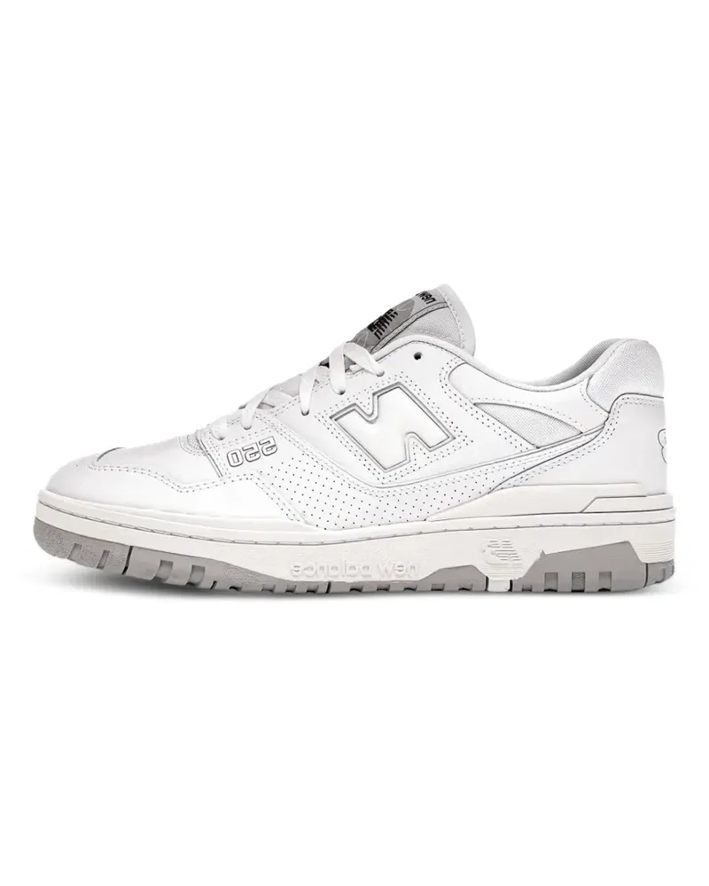 New Balance Perforierte 550 Sneakers - Weiß Weiß