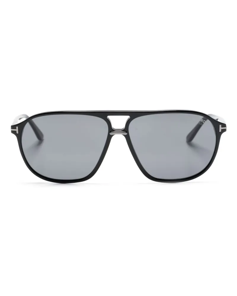 Tom Ford Klassische Bruce Pilotenbrille - Schwarz Schwarz