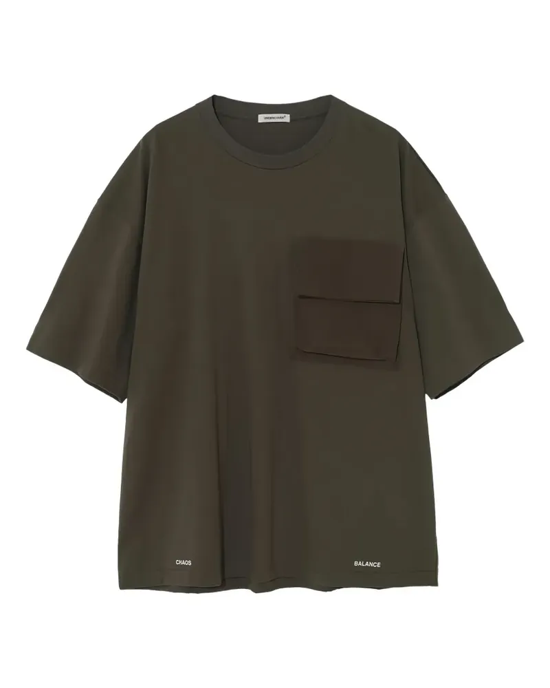 Undercover pocket T-shirt - Grün Grün