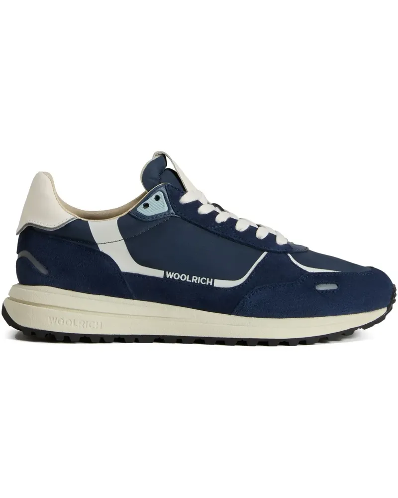 Woolrich Sneakers mit Wildledereinsätzen - Blau Blau