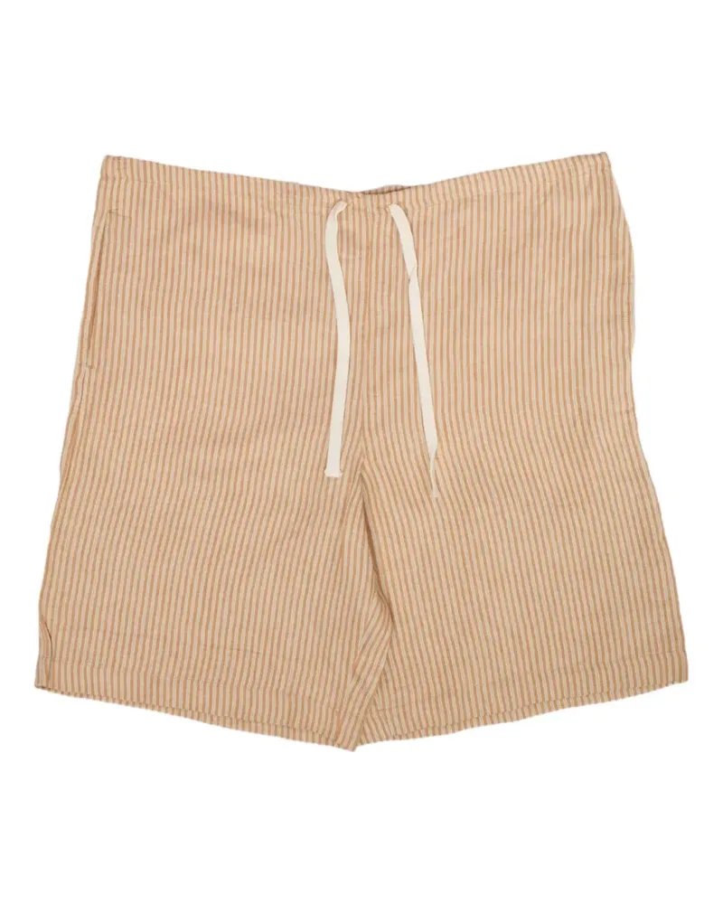 ts(s) Gestreifte Shorts mit Kordelzug - Braun Braun