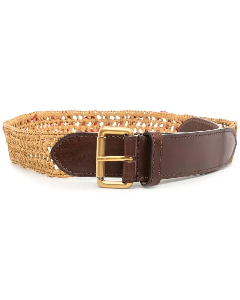 Dsquared2 Gürtel aus Bast - Braun Braun