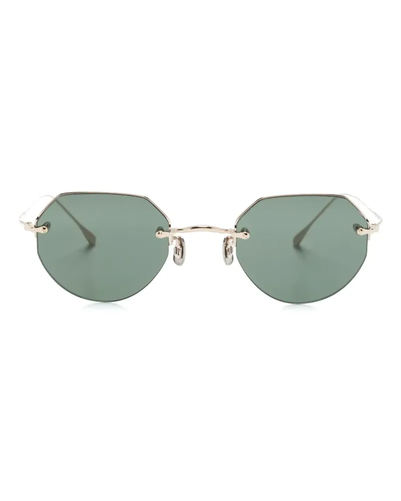 EYEVAN 7285 Sonnenbrille mit rundem Gestell - Gold Gold