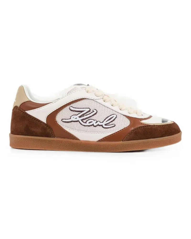 Karl Lagerfeld logo sneakers - Braun Braun