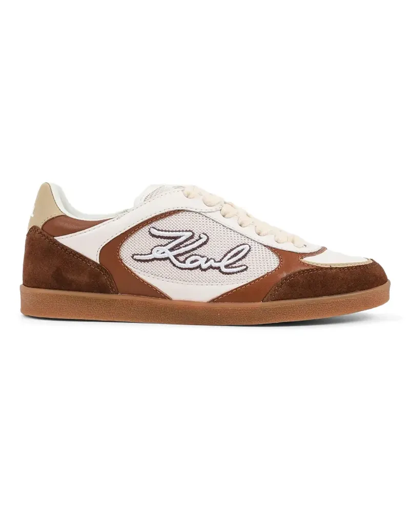 Karl Lagerfeld logo sneakers - Braun Braun