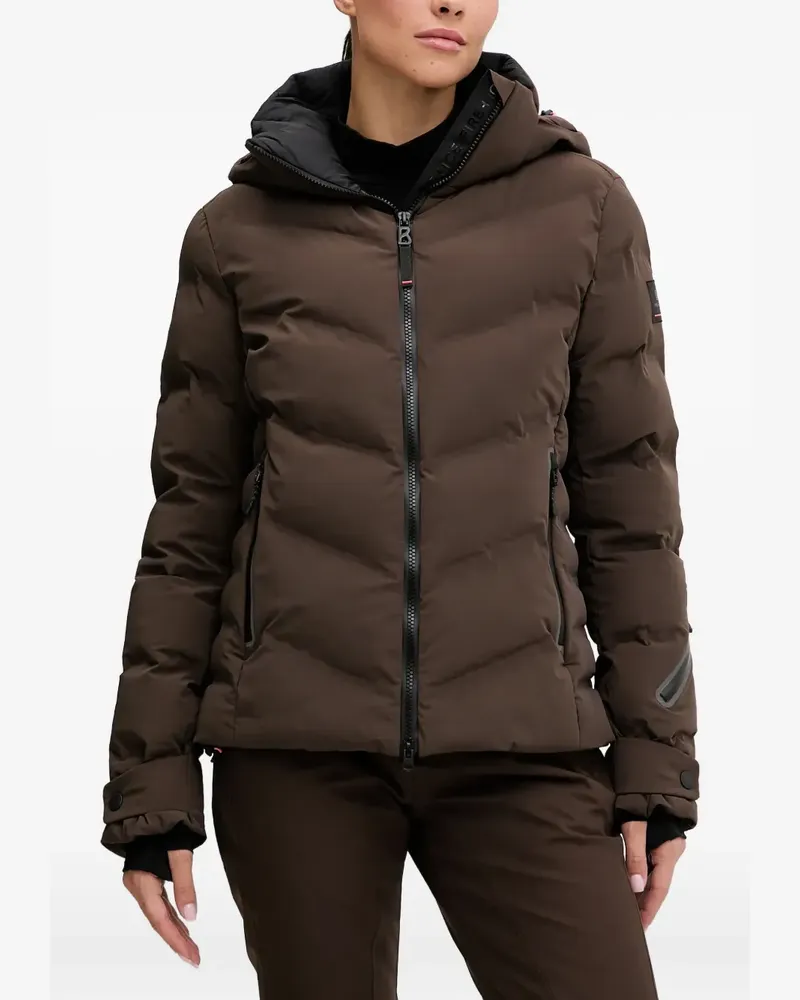 Bogner Fire & Ice Tec-Sael quilted jacket - Braun Braun