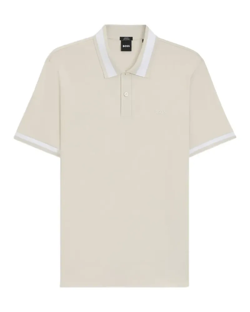 HUGO BOSS Poloshirt mit klassischem Kragen - Nude Nude