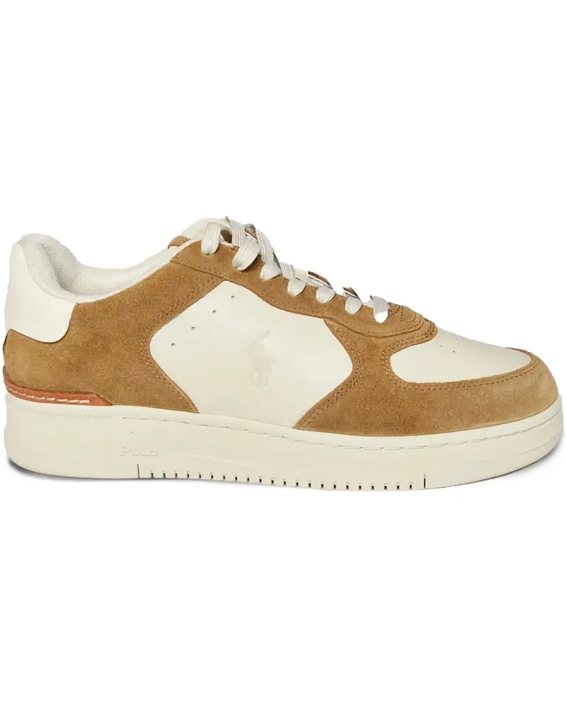 Ralph Lauren Master Court Sneakers - Weiß Weiß