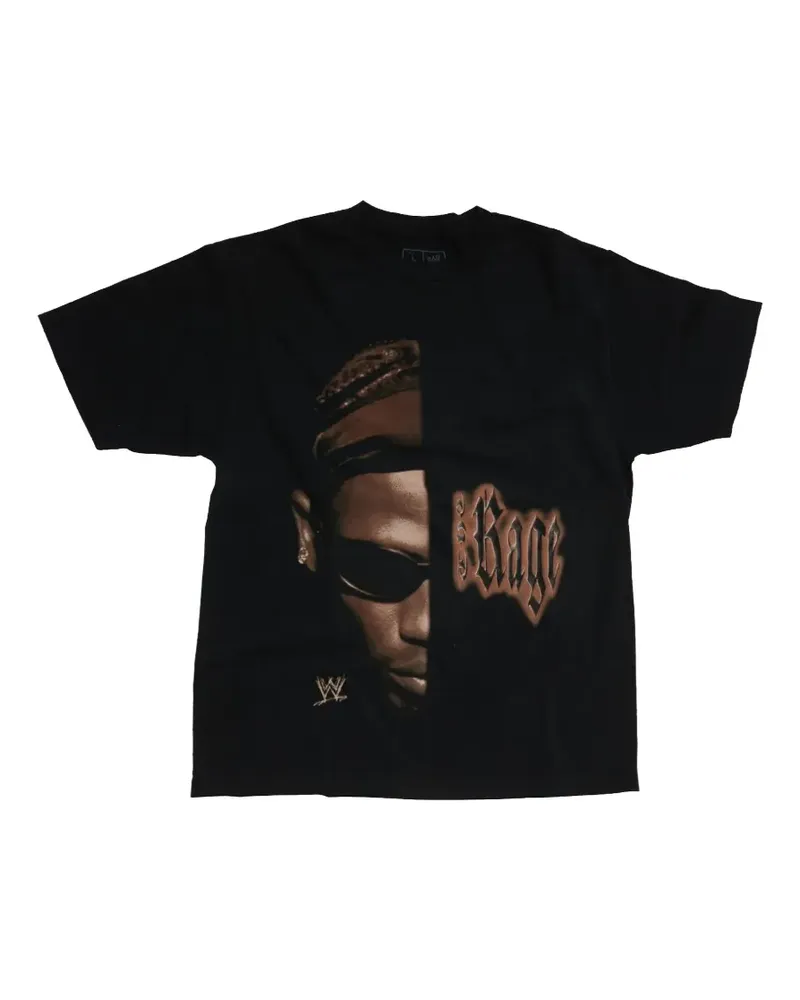 Travis Scott x WWE graphic-print T-shirt - Schwarz Schwarz