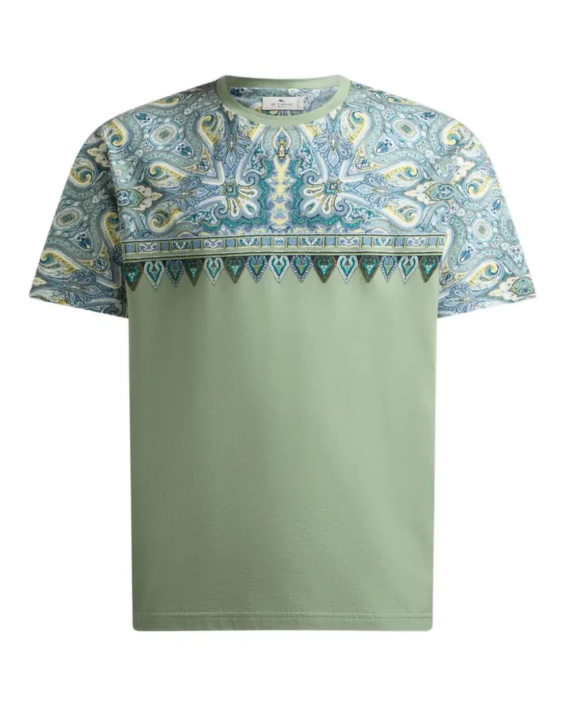 Etro Hemd mit Paisleymuster - Grün Grün