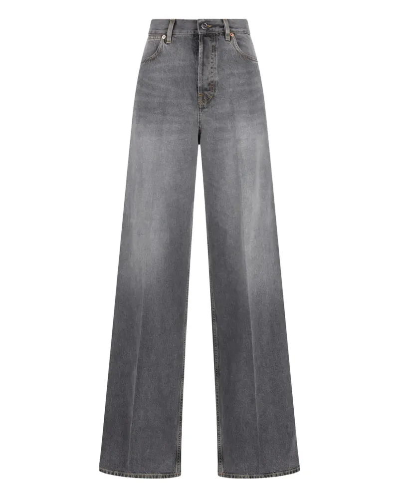 Gucci wide leg jeans - Grau Grau