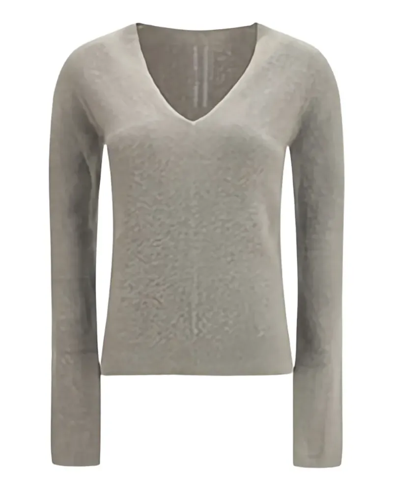 Rick Owens Pullover mit V-Ausschnitt - Grau Grau