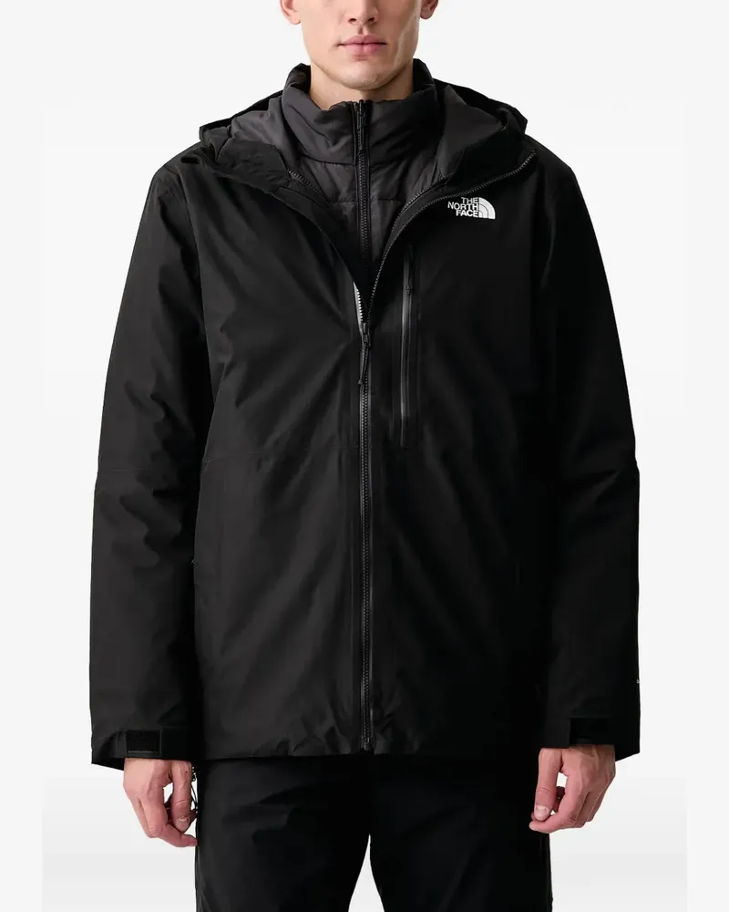 The North Face Kapuzenjacke mit Logo-Print - Schwarz Schwarz