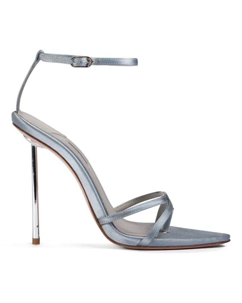 Le Silla Spitze Giselle Riemensandalen - Grau Grau