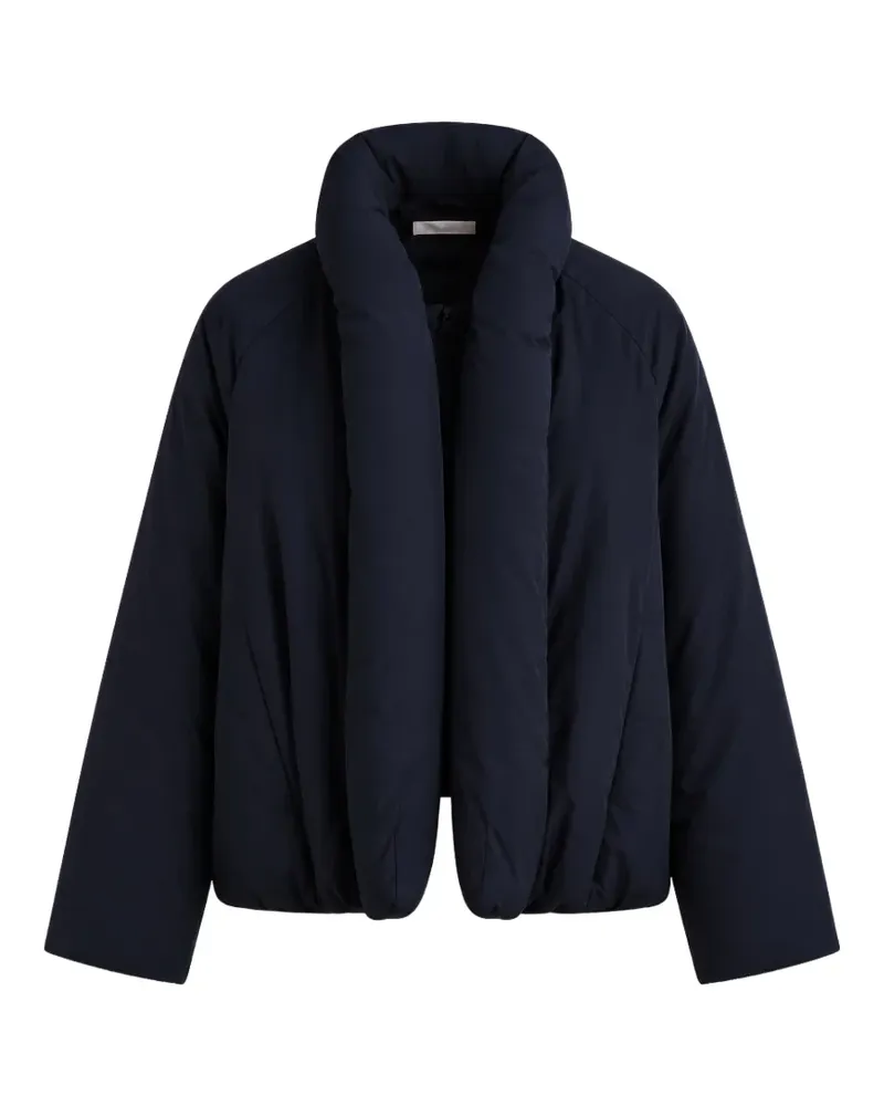 Liviana Conti Wattierte Kaito Jacke mit Schalkragen - Blau Blau