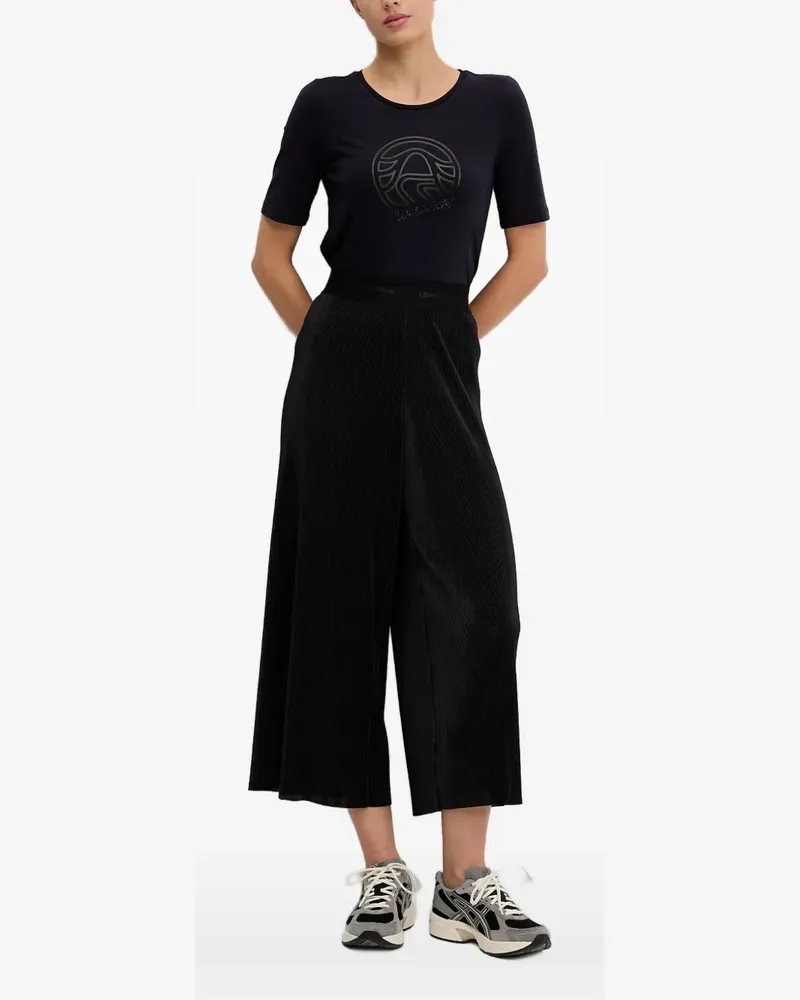 Sportalm T-Shirt mit Strass - Schwarz Schwarz