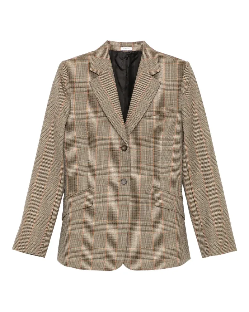 Alexander McQueen Karierter Blazer - Braun Braun