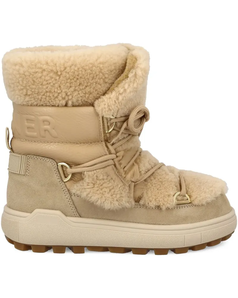 Bogner Stiefeletten mit Shearling - Nude Nude