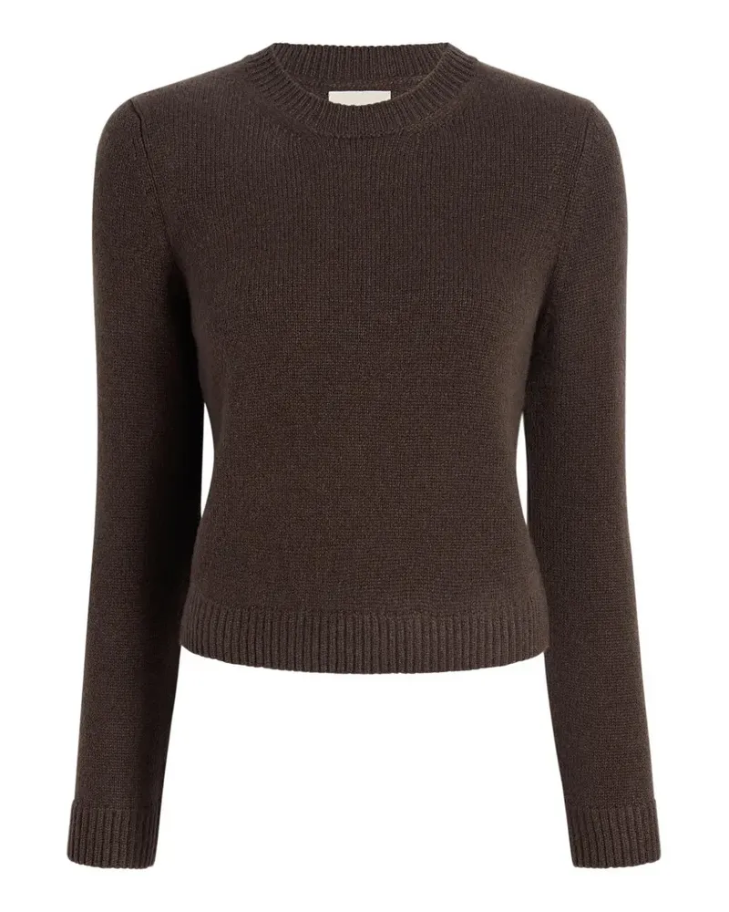 KHAITE Klassischer Kaschmirpullover - Braun Braun