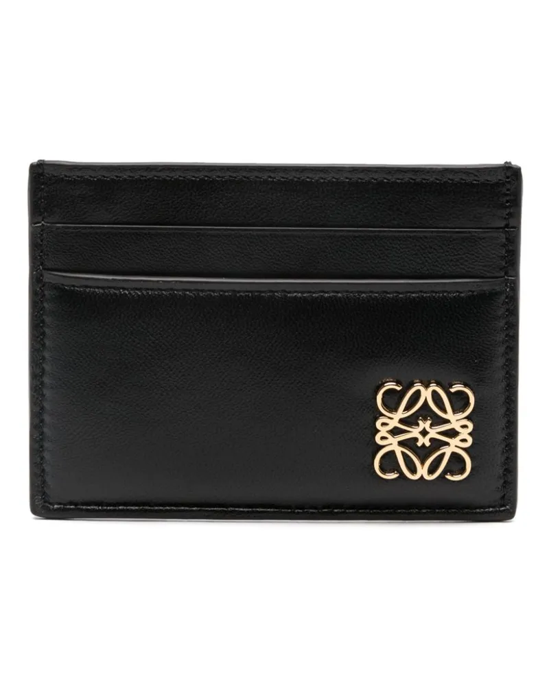 Loewe Puffer Anagram Kartenetui - Schwarz Schwarz